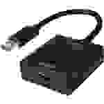 LogiLink UA0233 USB / HDMI Adapter [1x USB 3.2 Gen 1 Stecker A (USB 3.0) - 1x HDMI-Buchse] Schwarz 10.00cm