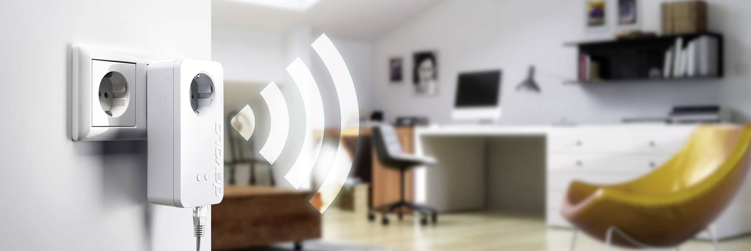 Devolo dLAN 550+ WiFi Powerline WLAN Starter Kit 500MBit/s