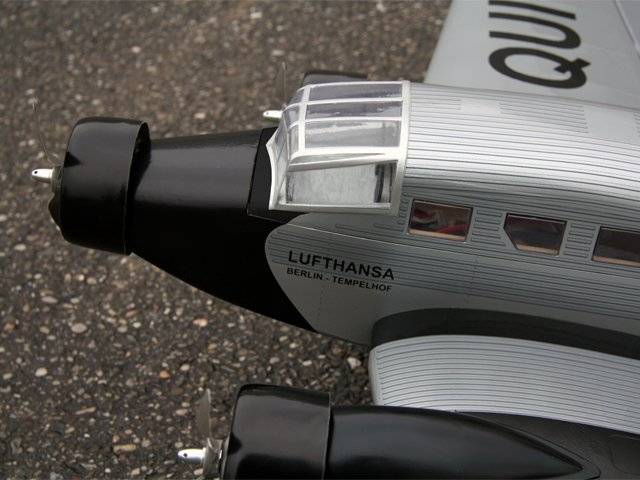 VQ Junkers JU-52 RC Motorflugmodell ARF 1630mm