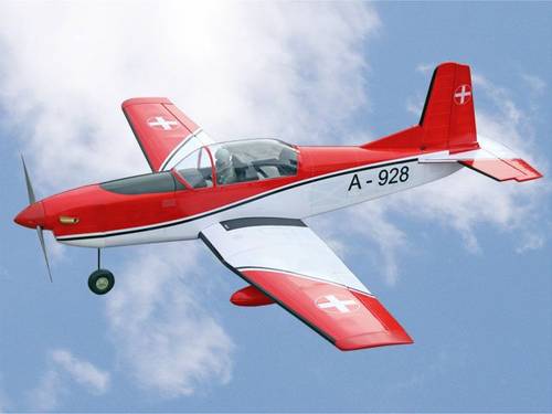 VQ Pilatus PC-7 (Swiss) RC Motorflugmodell ARF 1540mm