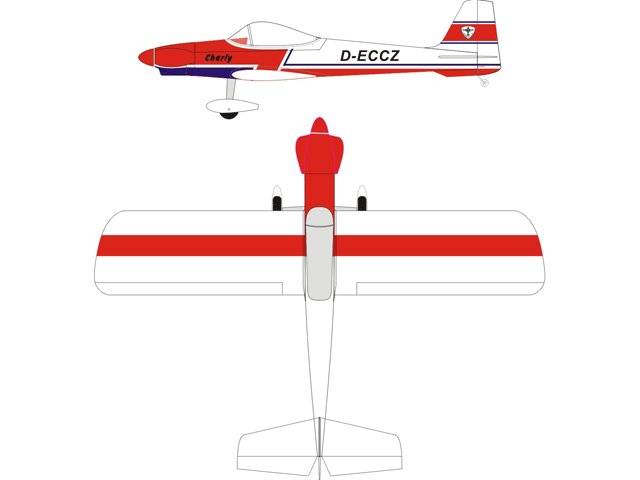 Pichler Charly RC Motorflugmodell ARF 1500mm