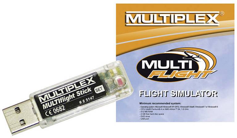 Multiplex EasyStar II Mode 2 inkl. Flugsimulator RC Segelflugmodell RtF 1365mm