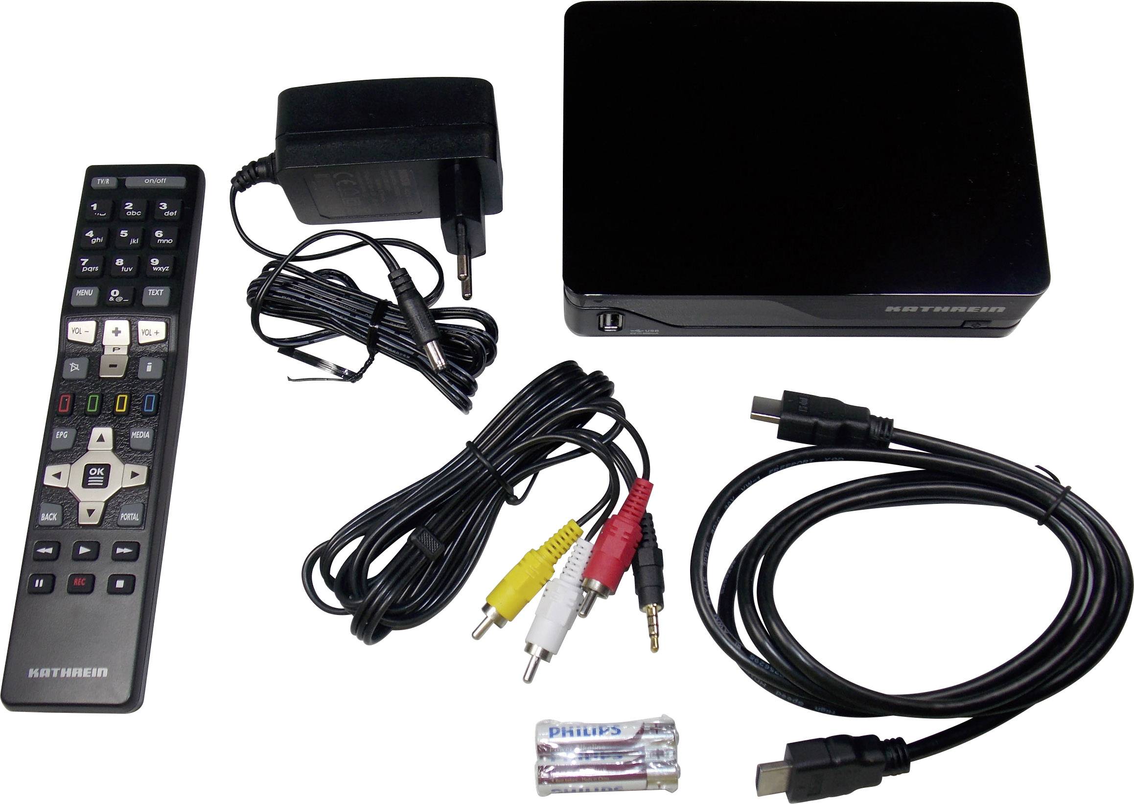 Kathrein DVB-T2-HD Receiver UFT 930 sw