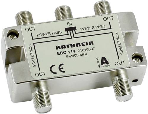 Kathrein EBC 114 SAT-Verteiler 4-fach 5 - 2400MHz