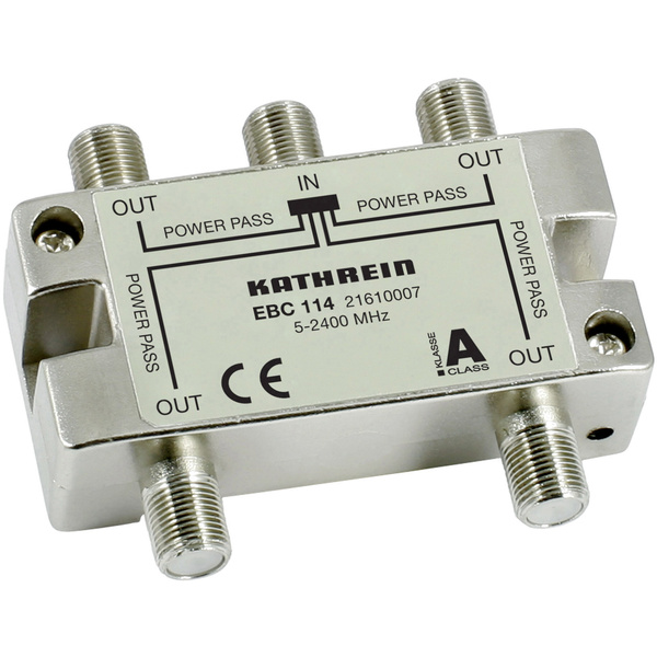 Kathrein EBC 114 Répartiteur SAT 4 voies 5 - 2400 MHz