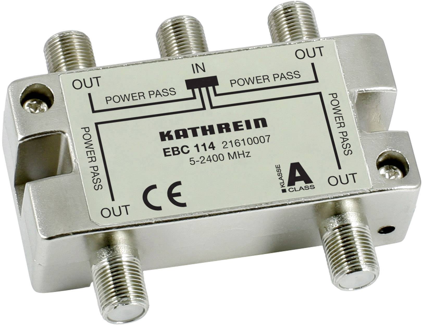 Kathrein EBC 114 SAT-Verteiler 4-fach 5 - 2400 MHz