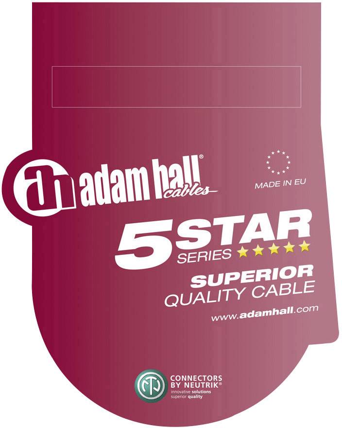 Adam Hall 8101 TCONL 1000 IP65 Strom Anschlusskabel [1x PowerCon-Buchse - 1x PowerCon-Stecker] 10.00 m Schwarz, Gelb
