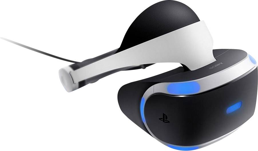 Sony PS4 VR INKL. CAMERA & VR-WORLD Schwarz, Weiß Virtual Reality Brille mit integriertem Soundsystem
