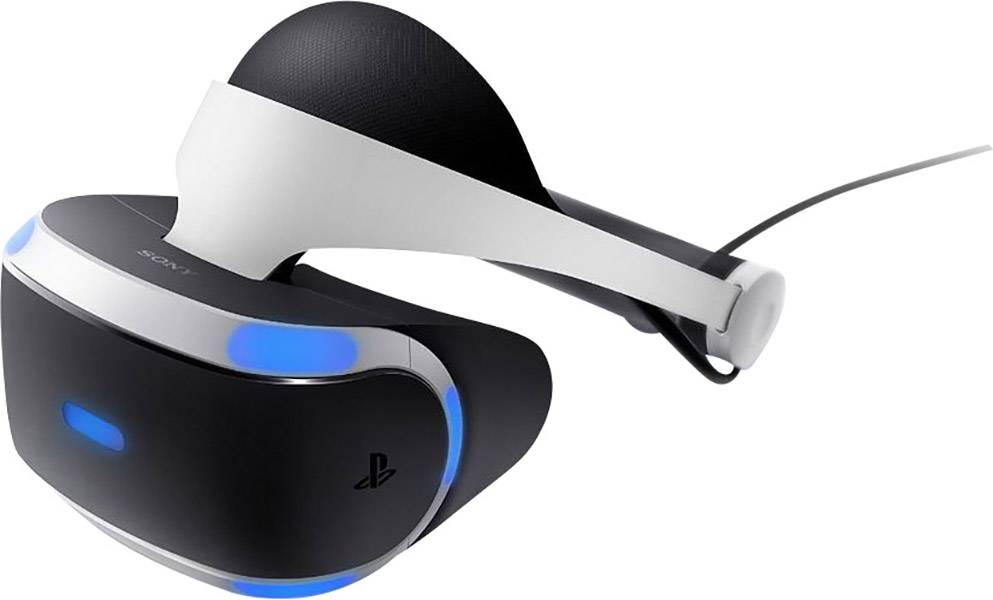 Sony PS4 VR INKL. CAMERA & VR-WORLD Schwarz, Weiß Virtual Reality Brille mit integriertem Soundsystem