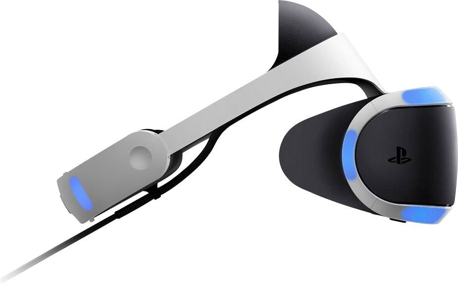 Sony PS4 VR INKL. CAMERA & VR-WORLD Schwarz, Weiß Virtual Reality Brille mit integriertem Soundsystem