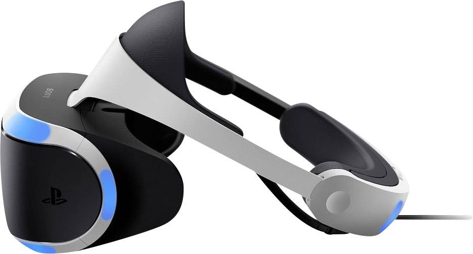 Sony PS4 VR INKL. CAMERA & VR-WORLD Schwarz, Weiß Virtual Reality Brille mit integriertem Soundsystem