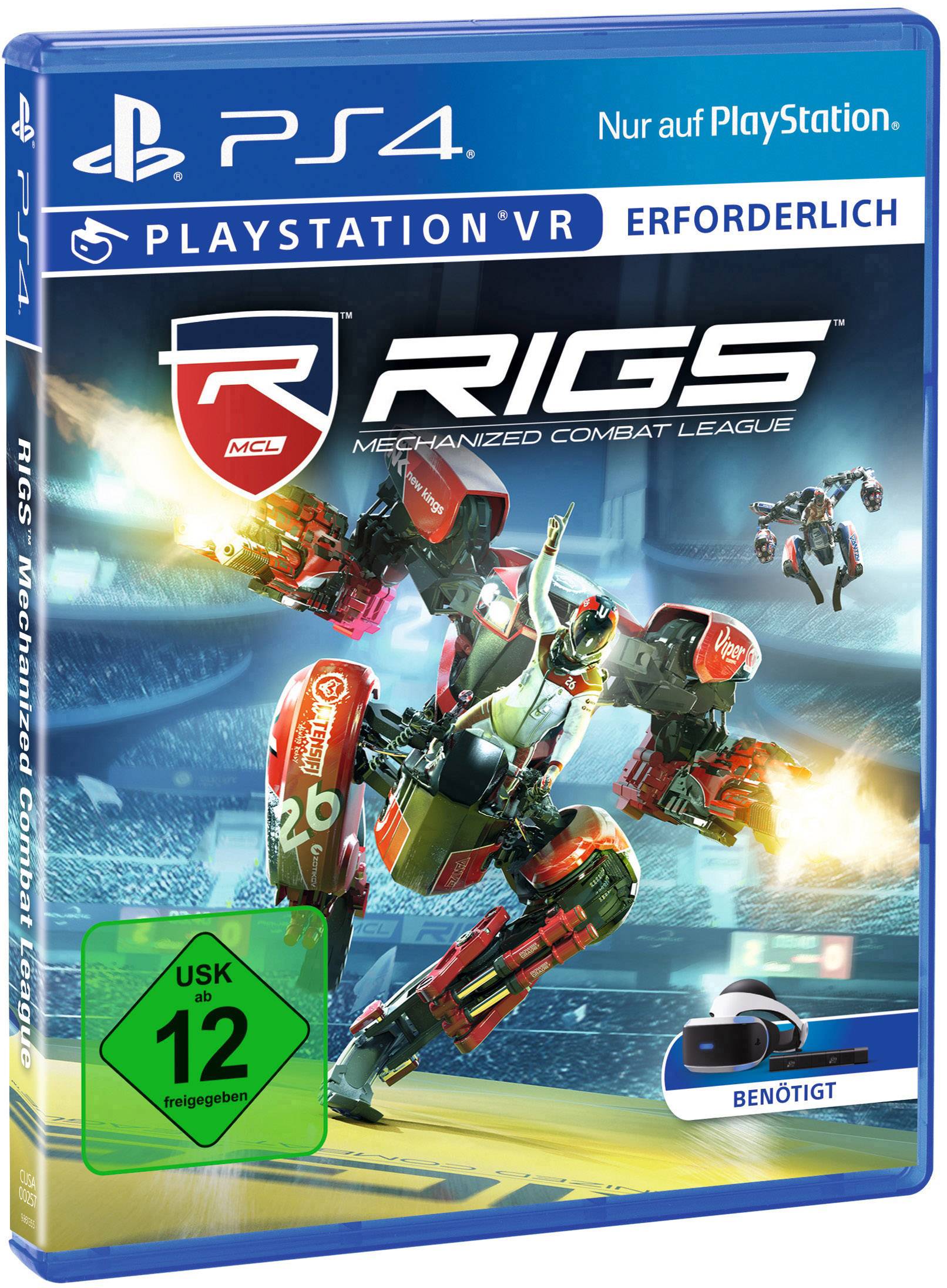 RIGs Mechanized Combat League VR PS4 USK: 12