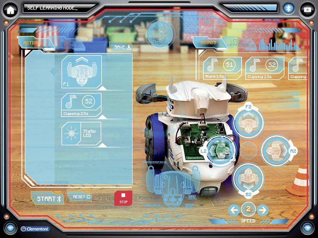 Clementoni Galileo - Cyber Roboter Roboter Bausatz