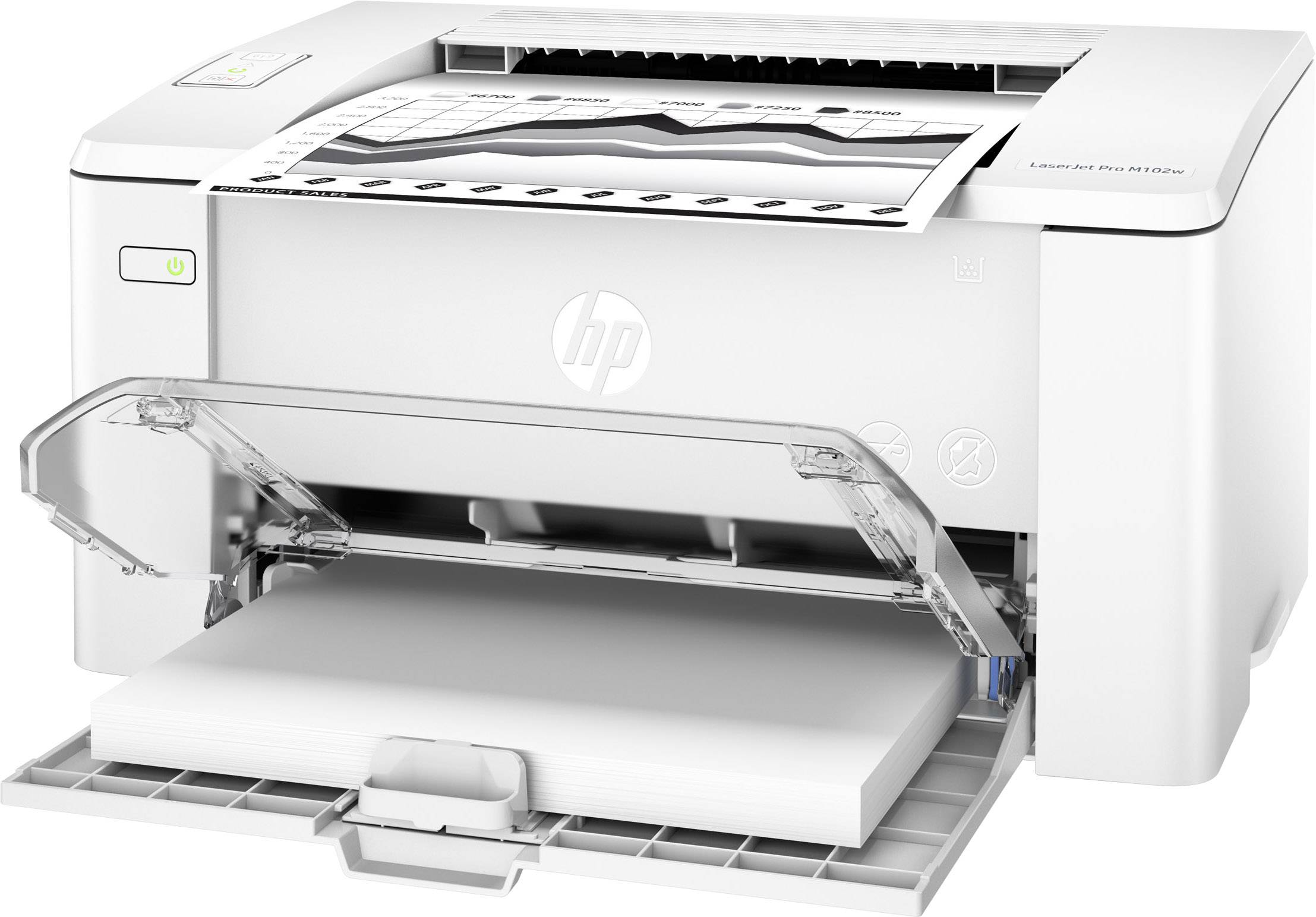 HP LaserJet Pro M 102 w Drucker Laser Schwarz-Weiß A4 22 S./min 600 x 600 dpi WLAN