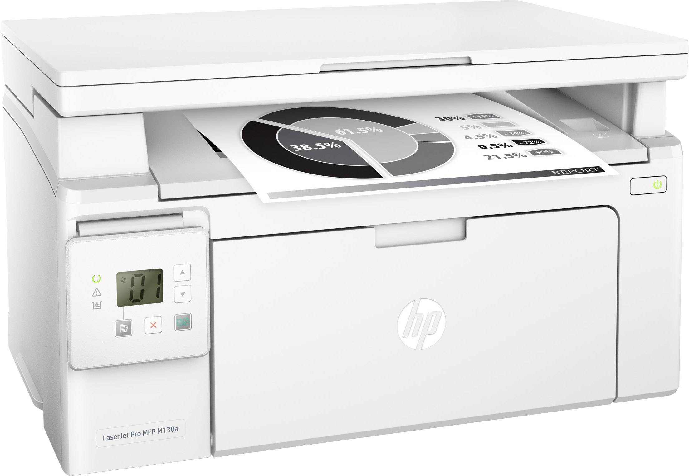 HP LaserJet Pro MFP M 130 a Multifunktionsdrucker Laser Schwarz-Weiß A4 Drucker, Scanner, Kopierer