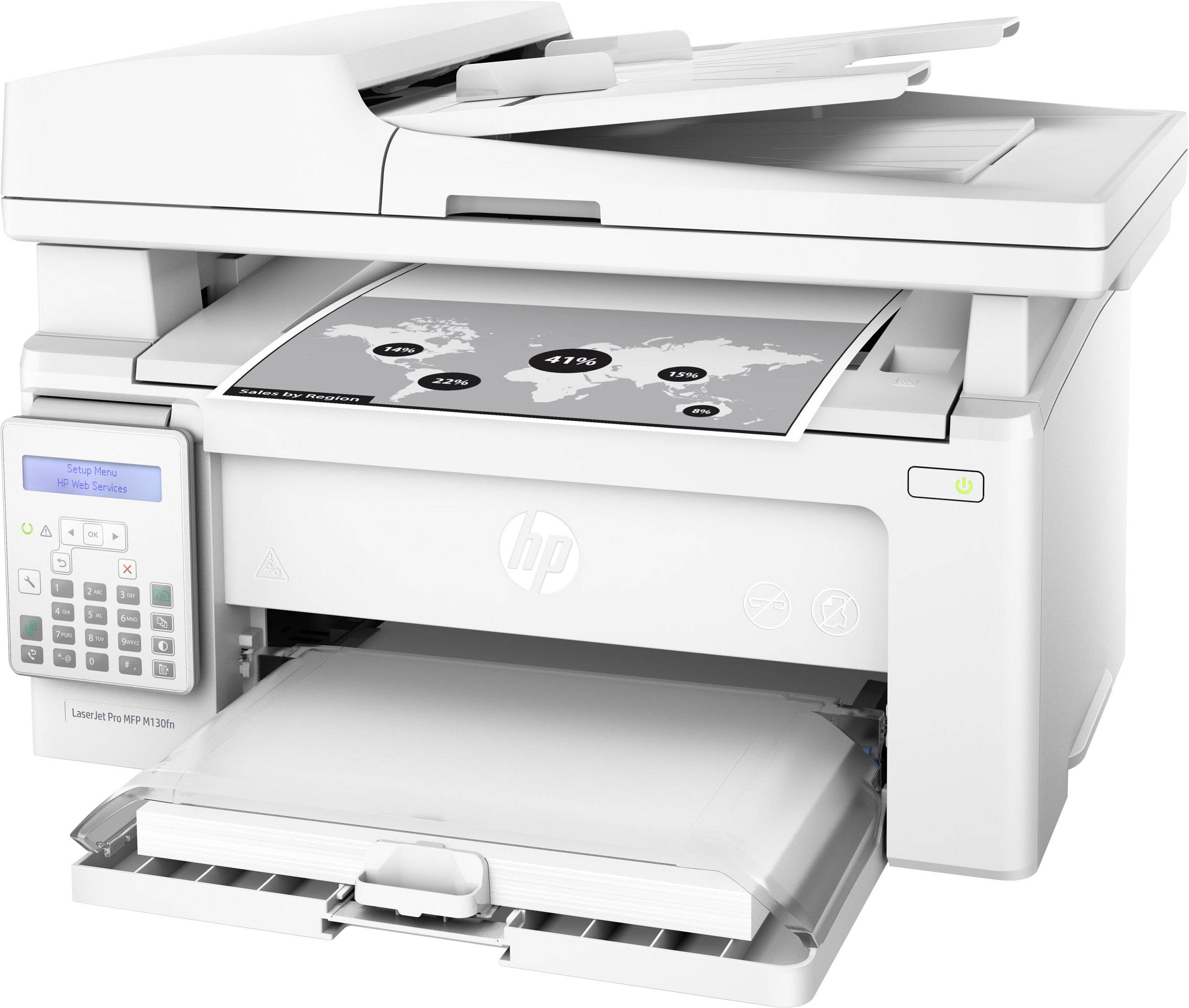 HP LaserJet Pro MFP M130fn - Multifunktionsdrucker - s/w - Laser - 215.9 x 297.2 mm (Original)