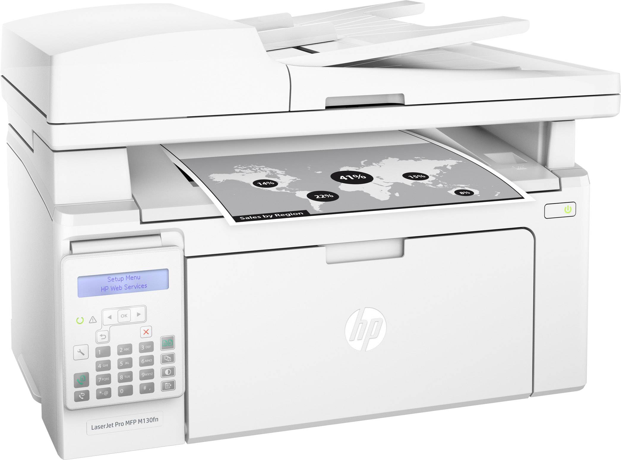 HP LaserJet Pro MFP M130fn - Multifunktionsdrucker - s/w - Laser - 215.9 x 297.2 mm (Original)
