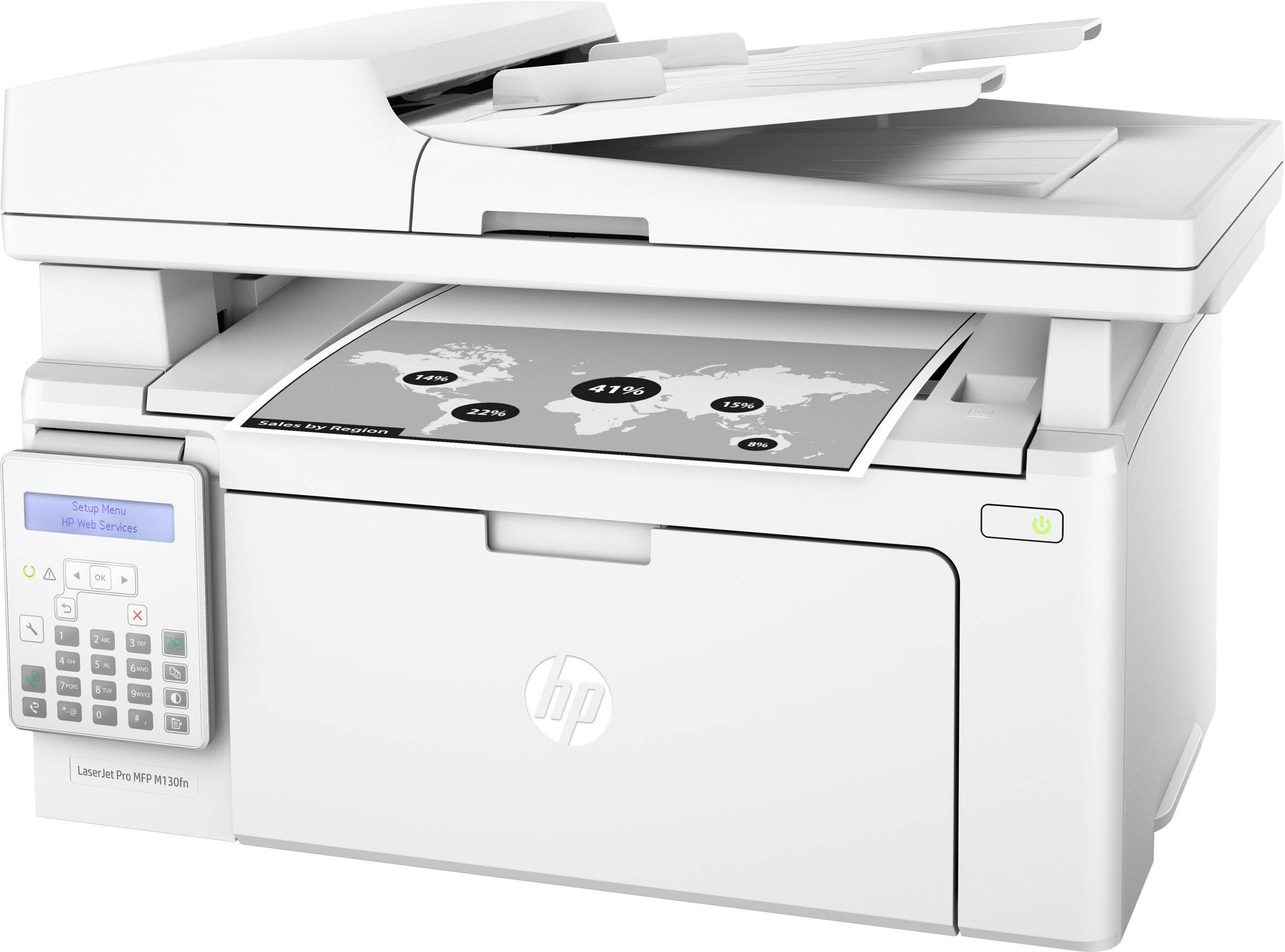 HP LaserJet Pro MFP M130fn - Multifunktionsdrucker - s/w - Laser - 215.9 x 297.2 mm (Original)