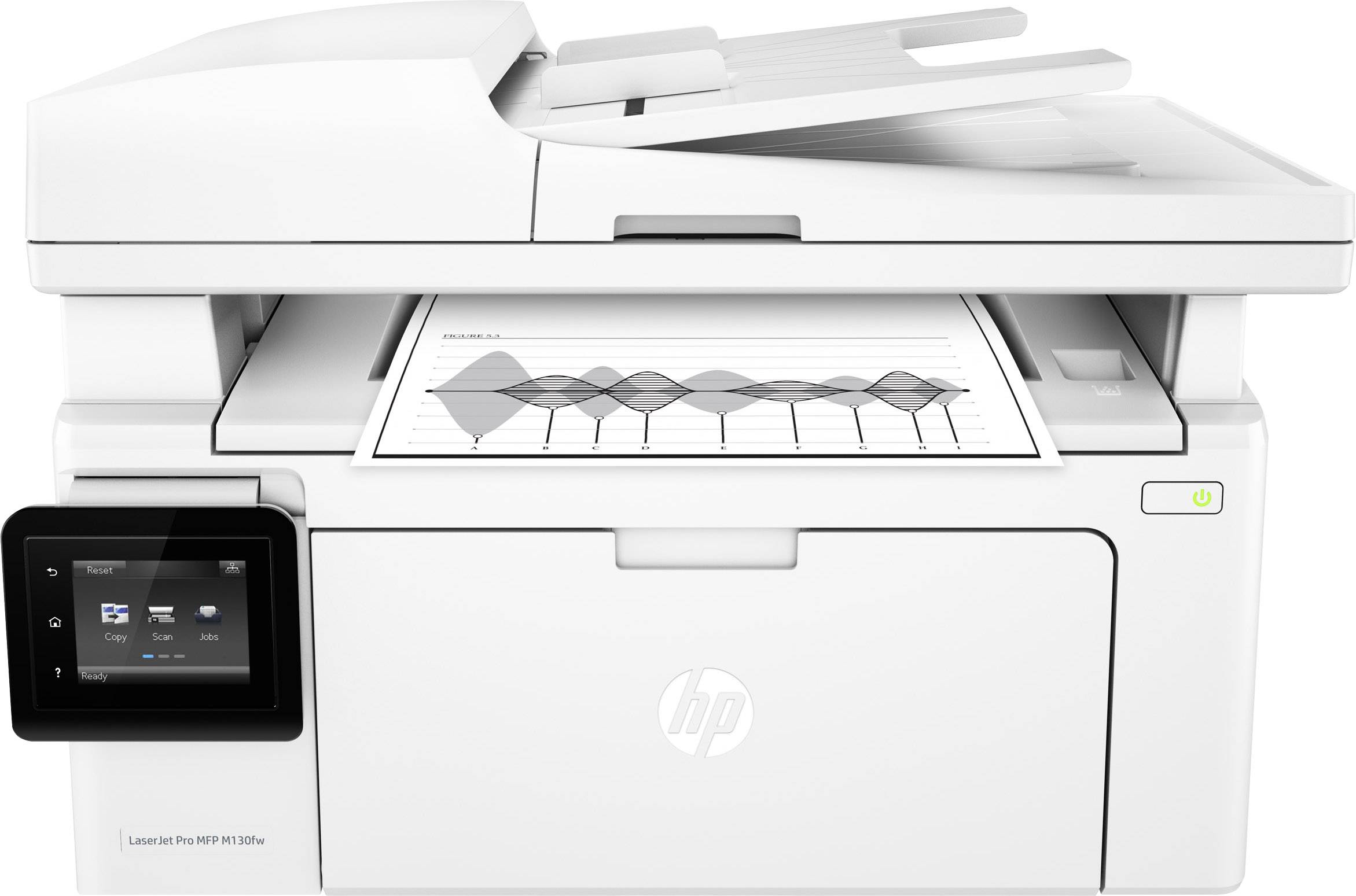 HP LaserJet Pro MFP M 130 fw Multifunktionsdrucker Laser Schwarz-Weiß A4 Drucker, Scanner, Kopierer, Fax LAN, WLAN, ADF
