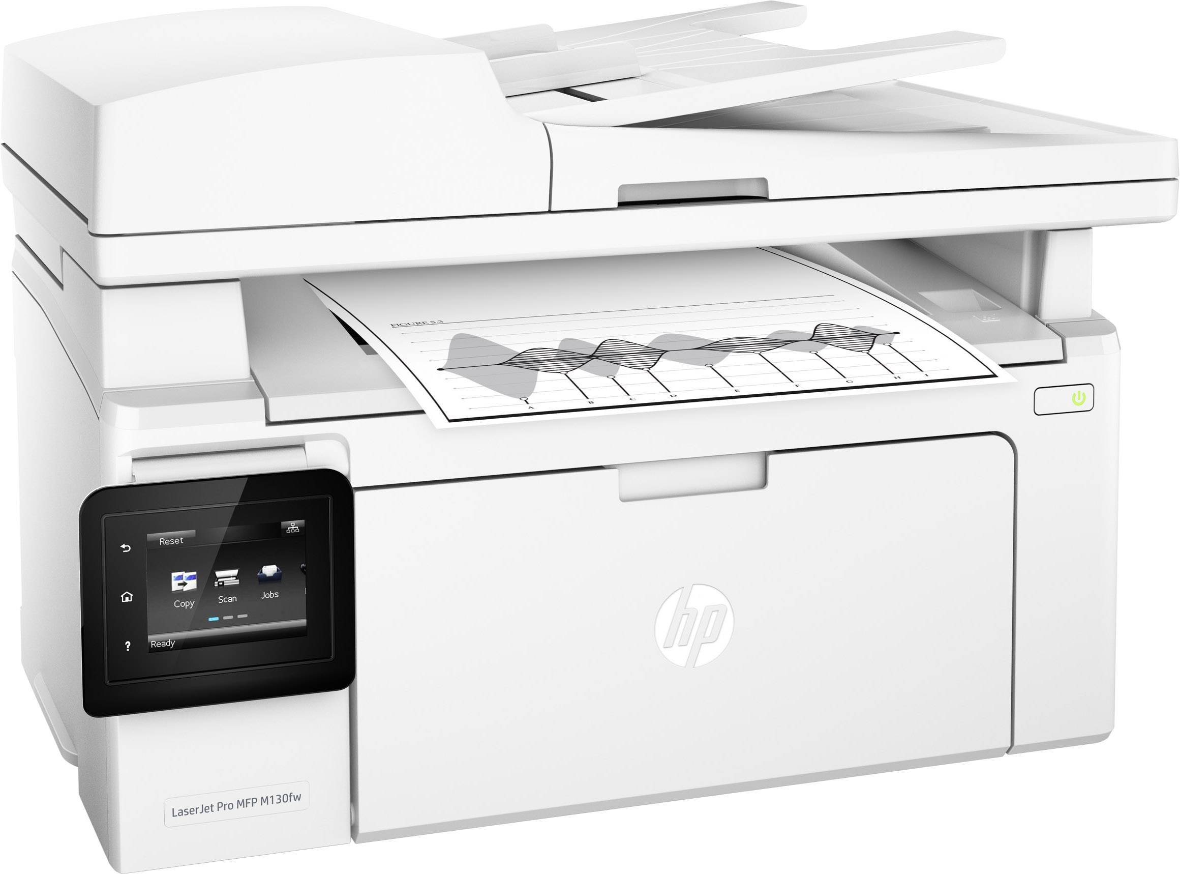 HP LaserJet Pro MFP M 130 fw Multifunktionsdrucker Laser Schwarz-Weiß A4 Drucker, Scanner, Kopierer, Fax LAN, WLAN, ADF