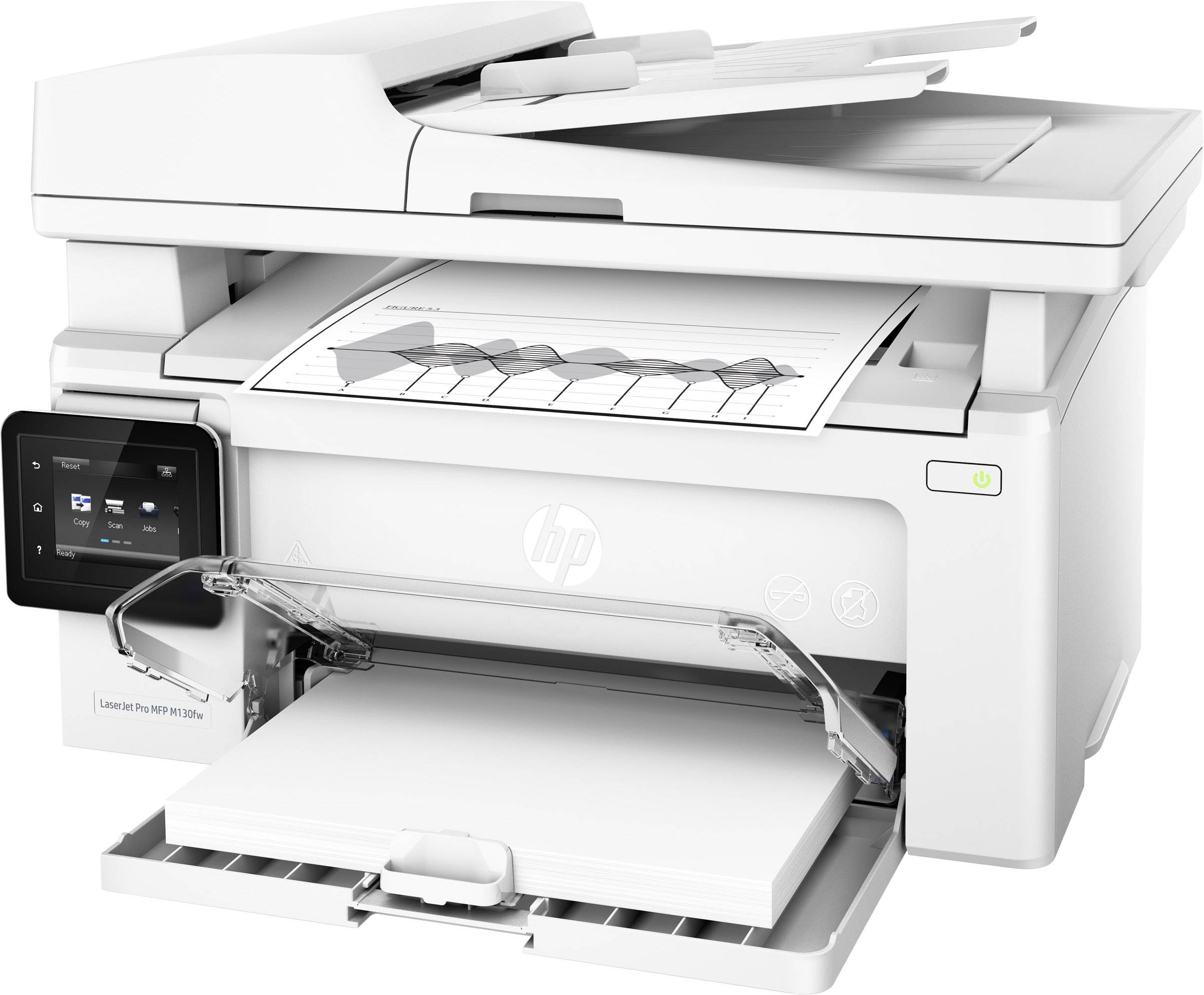 HP LaserJet Pro MFP M 130 fw Multifunktionsdrucker Laser Schwarz-Weiß A4 Drucker, Scanner, Kopierer, Fax LAN, WLAN, ADF