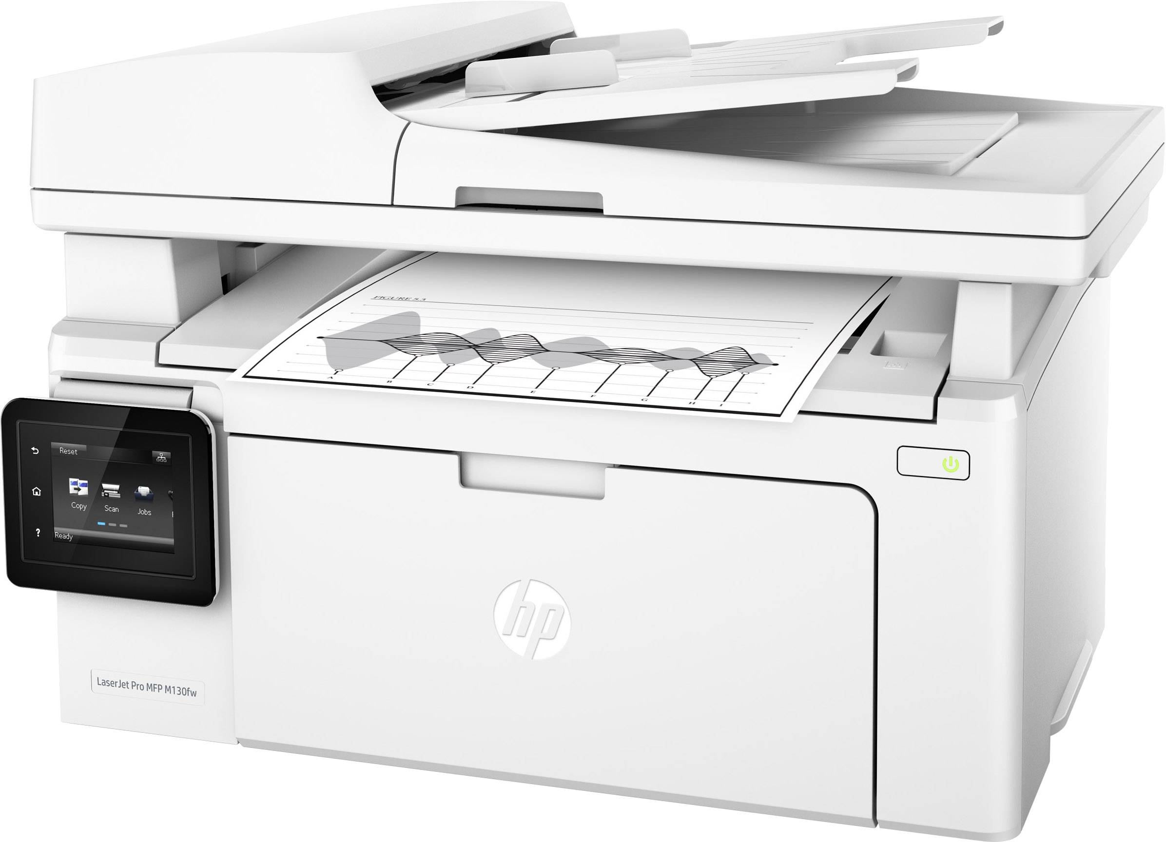 HP LaserJet Pro MFP M 130 fw Multifunktionsdrucker Laser Schwarz-Weiß A4 Drucker, Scanner, Kopierer, Fax LAN, WLAN, ADF