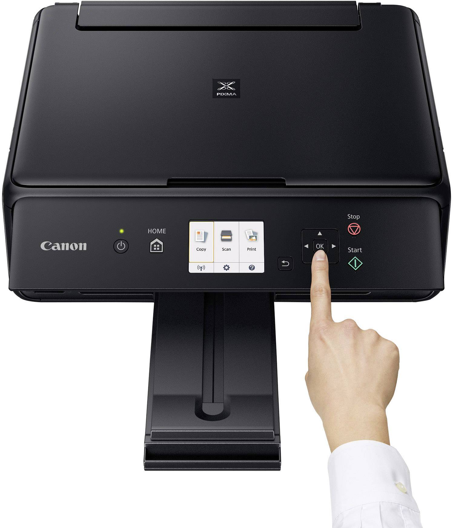 Canon PIXMA TS5050 Farb Tintenstrahl Multifunktionsdrucker A4 Drucker, Scanner, Kopierer WLAN, Duplex