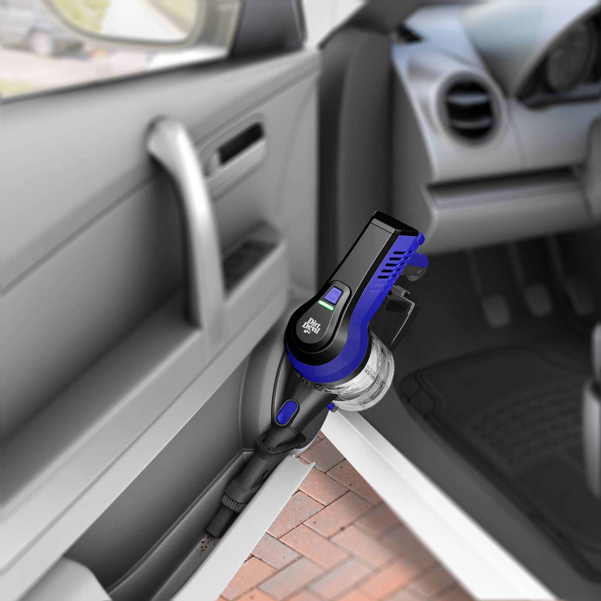 Dirt Devil Cavalier Reach Akku-Handstaubsauger 21.6V Zyklon-Technik, inkl. Turbobürste