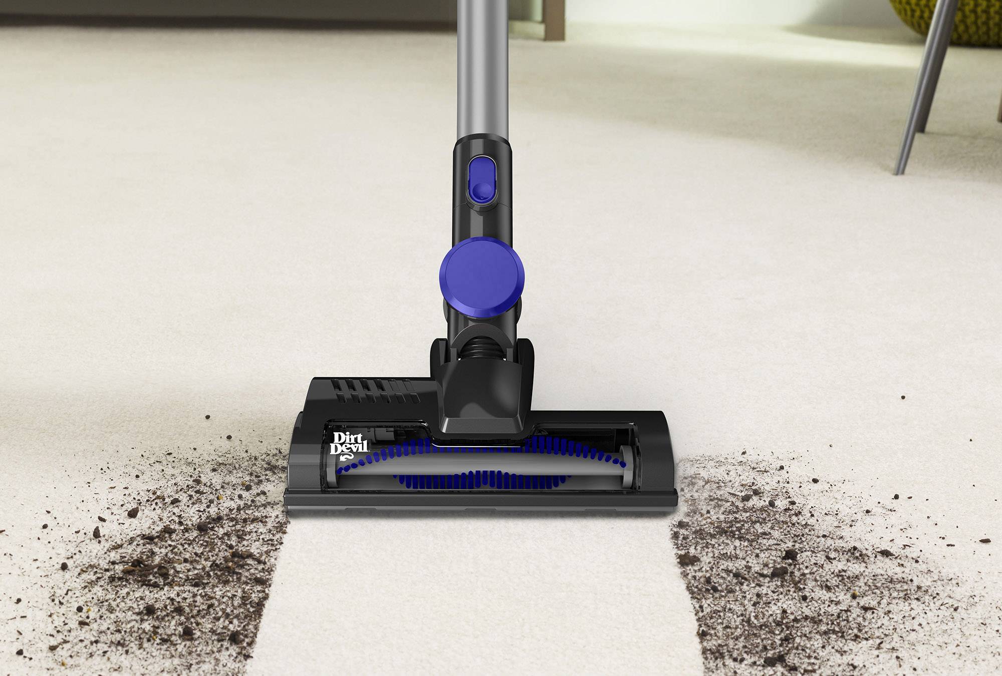 Dirt Devil Cavalier Reach Akku-Handstaubsauger 21.6V Zyklon-Technik, inkl. Turbobürste