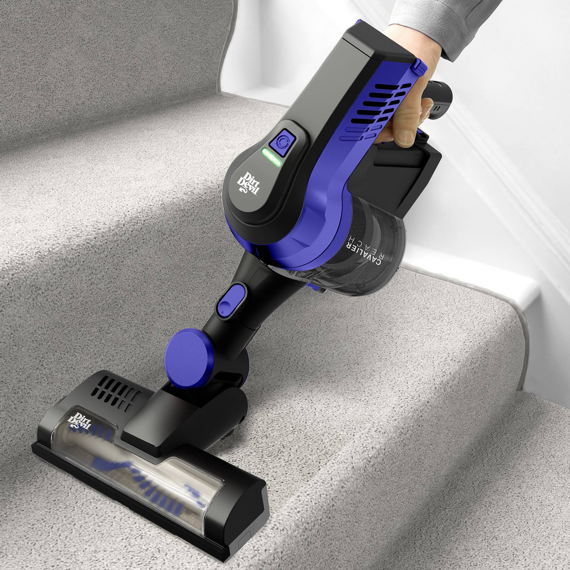Dirt Devil Cavalier Reach Akku-Handstaubsauger 21.6V Zyklon-Technik, inkl. Turbobürste