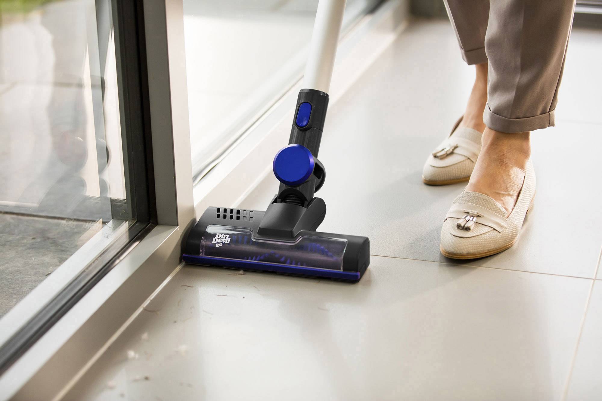 Dirt Devil Cavalier Reach Akku-Handstaubsauger 21.6V Zyklon-Technik, inkl. Turbobürste