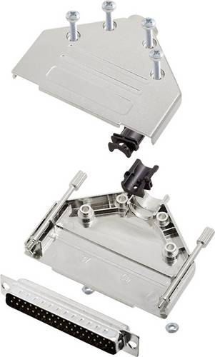 Encitech DTPK-M-37-DBP-K 6355-0030-04 D-SUB Stiftleisten-Set 180 ° Polzahl: 37 Lötkelch 1 Set