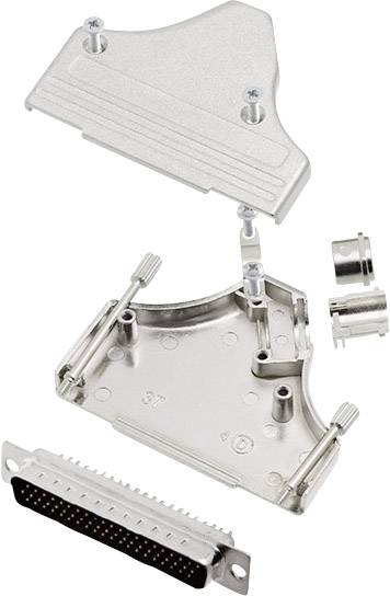 Encitech MHDM35-37-HDP62-K 6355-0060-04 D-SUB Stiftleisten-Set 45° Polzahl: 62 Lötkelch 1 Set