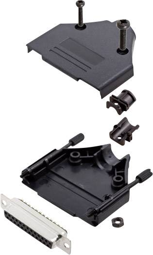Encitech DTPK-P-25-DBS-K 6355-0032-13 D-SUB Buchsenleisten-Set 180° Polzahl: 25 Lötkelch 1 Set