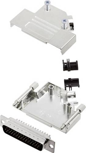 Encitech D45ZK25-HDP44-K 6355-0013-03 D-SUB Stiftleisten-Set 45 ° Polzahl: 44 Lötkelch 1 Set