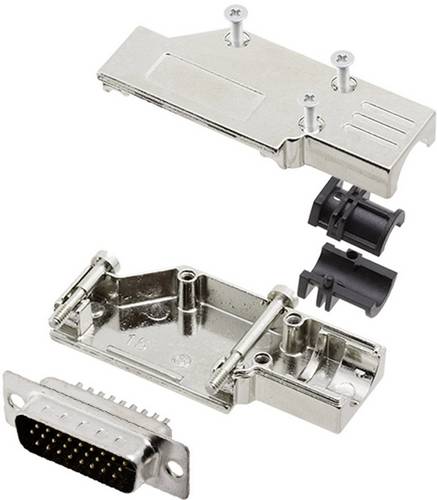 Encitech DCMR-FK-15-HDP26-K 6355-0066-02 D-SUB Stiftleisten-Set 90 ° Polzahl: 26 Lötkelch 1 Set