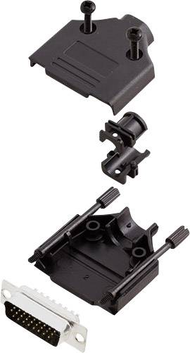 Encitech DTPK-P-15-HDP26-K 6355-0053-02 D-SUB Stiftleisten-Set 180° Polzahl: 26 Lötkelch 1 Set