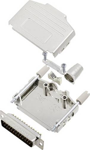 Encitech Dppk25-m-dbp-k 6355-0004-03 Kit Connettori Maschio Sub-d 180 ° Numero Poli (num): 25 Punte A Saldare 1 Kit