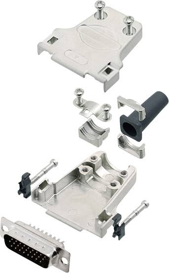 Encitech DTZF15-HDP26-K 6355-0063-02 D-SUB Stiftleisten-Set 180 ° Polzahl: 26 Lötkelch 1 Set