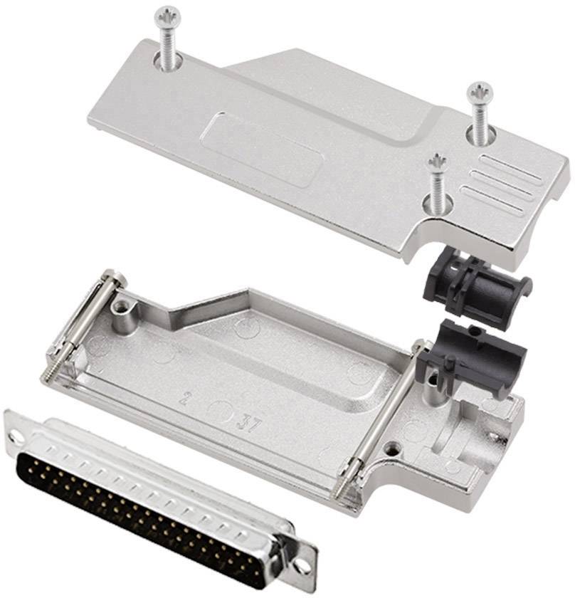 Encitech DCMR-FK-37-DBP-K 6355-0065-04 D-SUB Stiftleisten-Set 90° Polzahl: 37 Lötkelch 1 Set