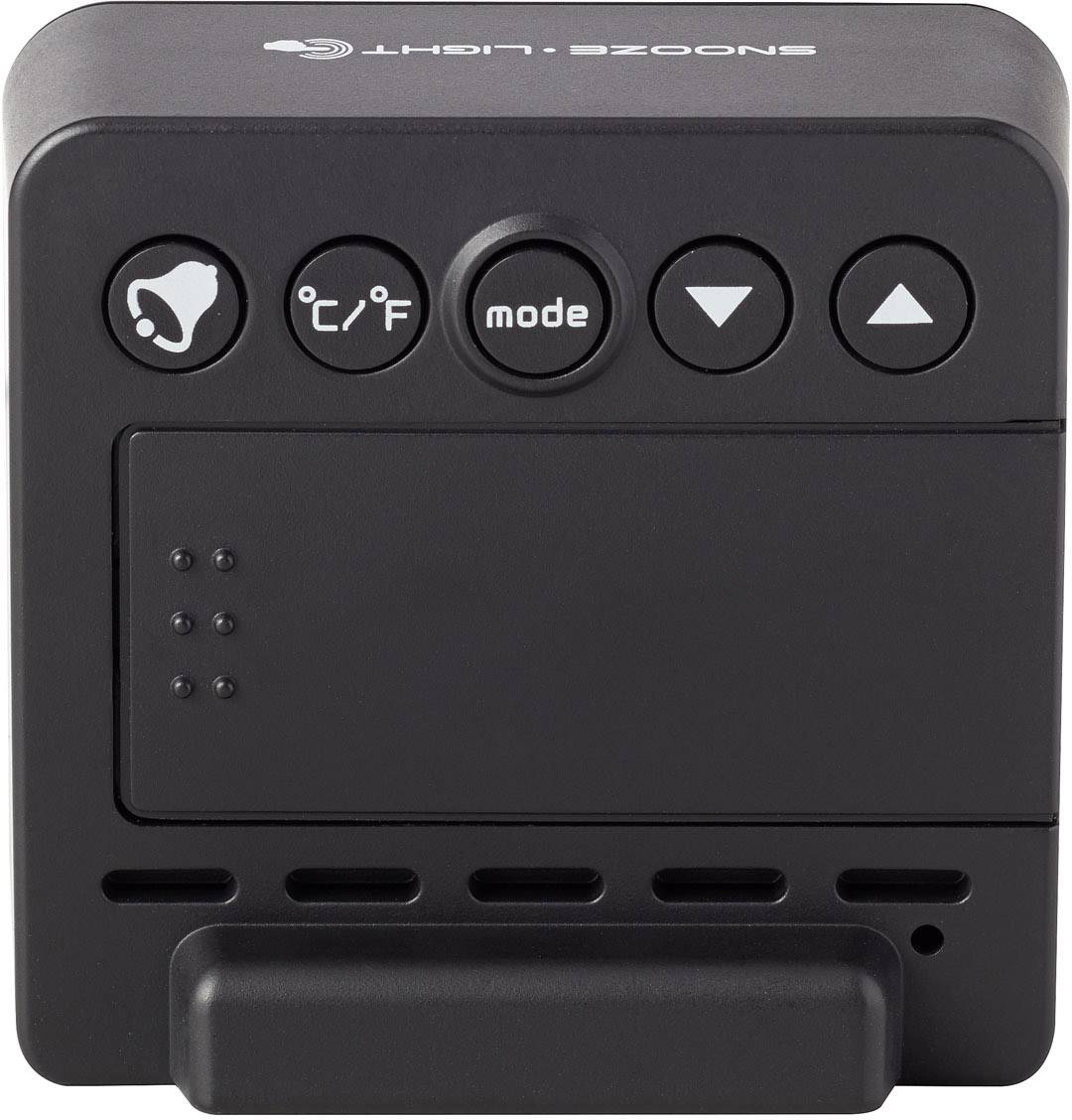 Eurochron EFW135-BK Funk Wecker Schwarz Alarmzeiten 2