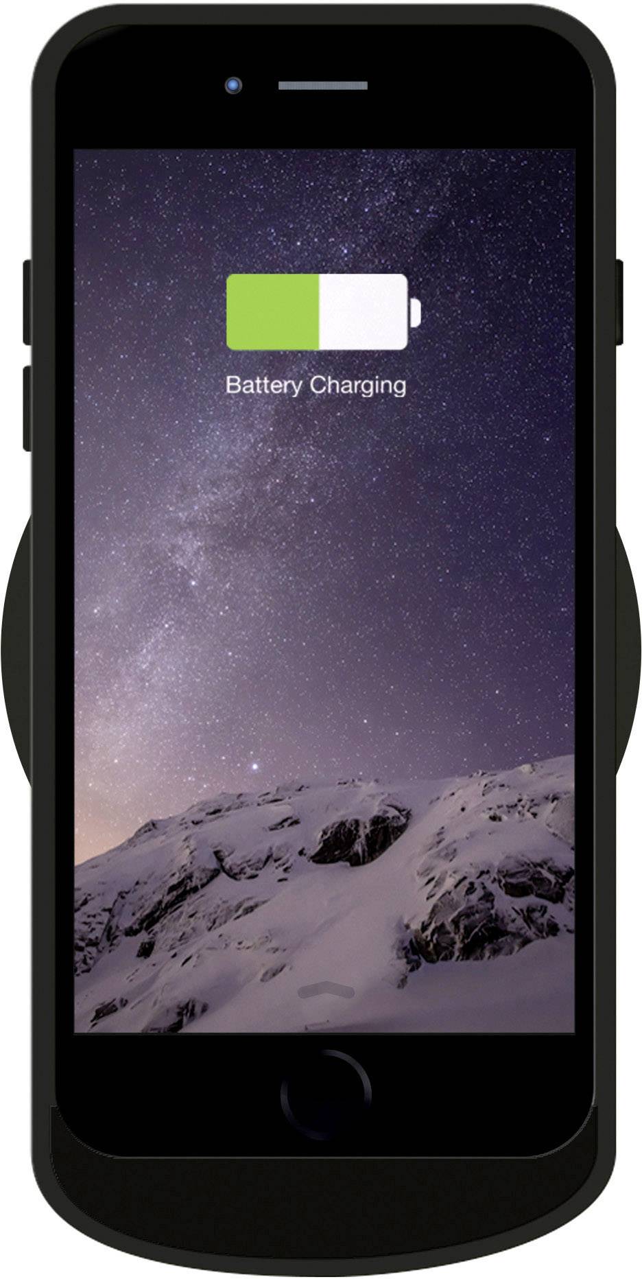 ZENS Induktions-Ladegerät  Qi Round ZESC05B00  Ausgänge Induktionslade-Standard Schwarz, Silber