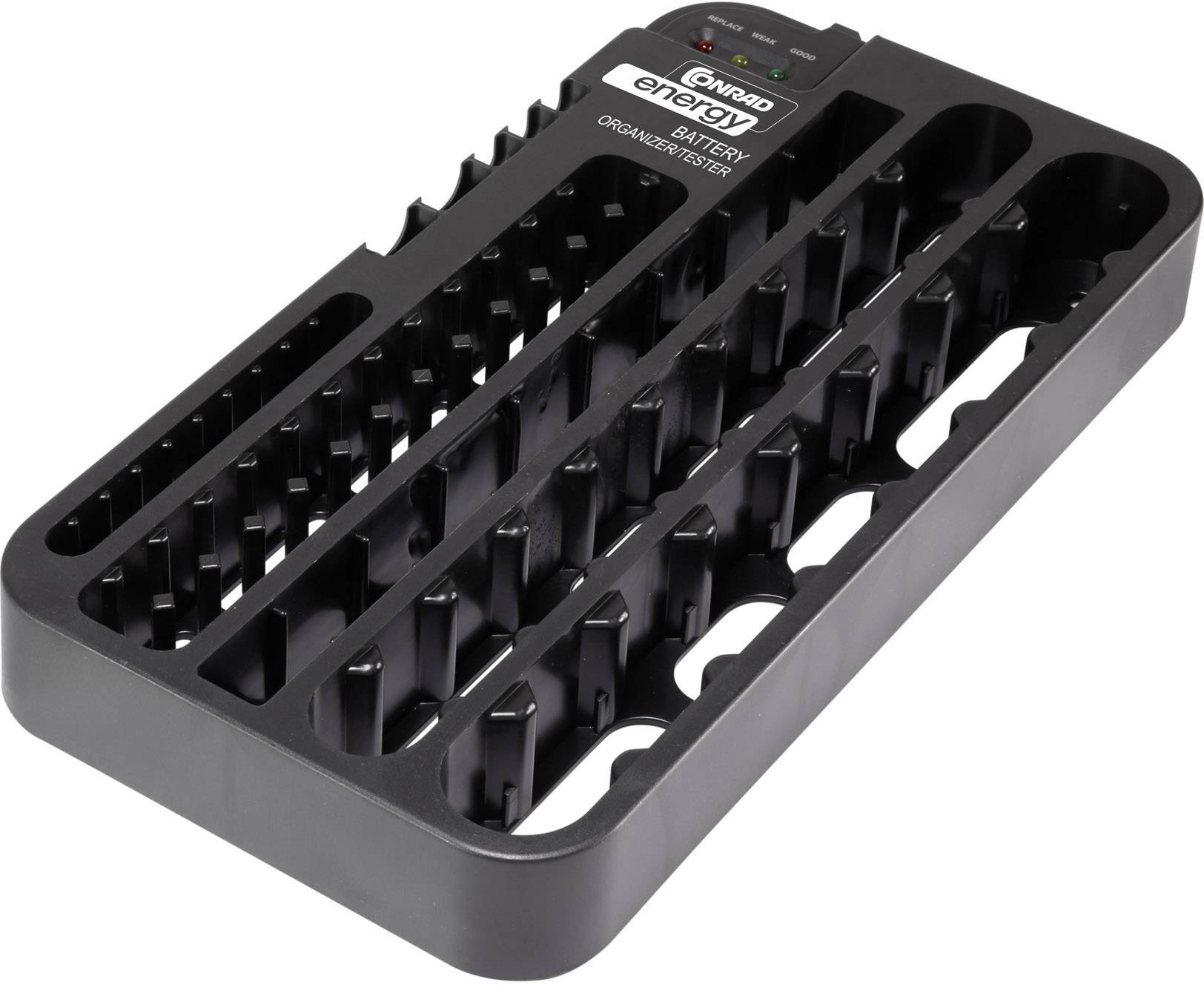 Box Multi inkl. Tester Batteriebox 72x Micro (AAA), Mignon (AA), Baby (C), Mono (D), 9V Block, CR 927, CR 2032, LR 44