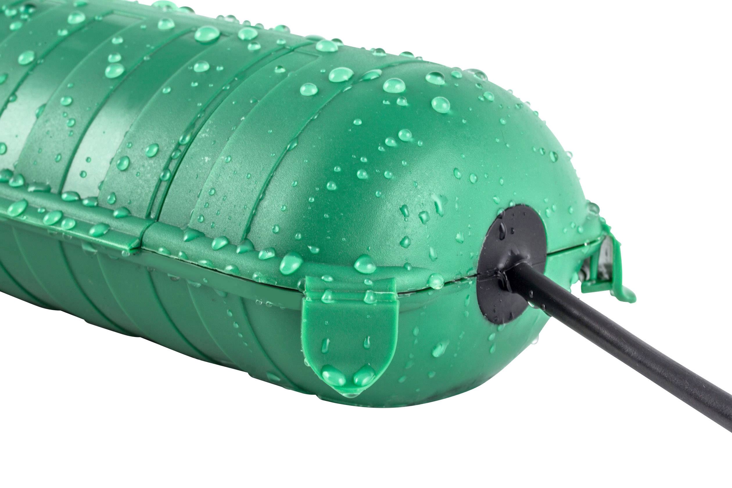 Heitronic 21045 Steckerbox Grün