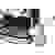 Clatronic Siebträgermaschine ES 3643 Schwarz, Edelstahl 850W mit Tassenwärmer, mit