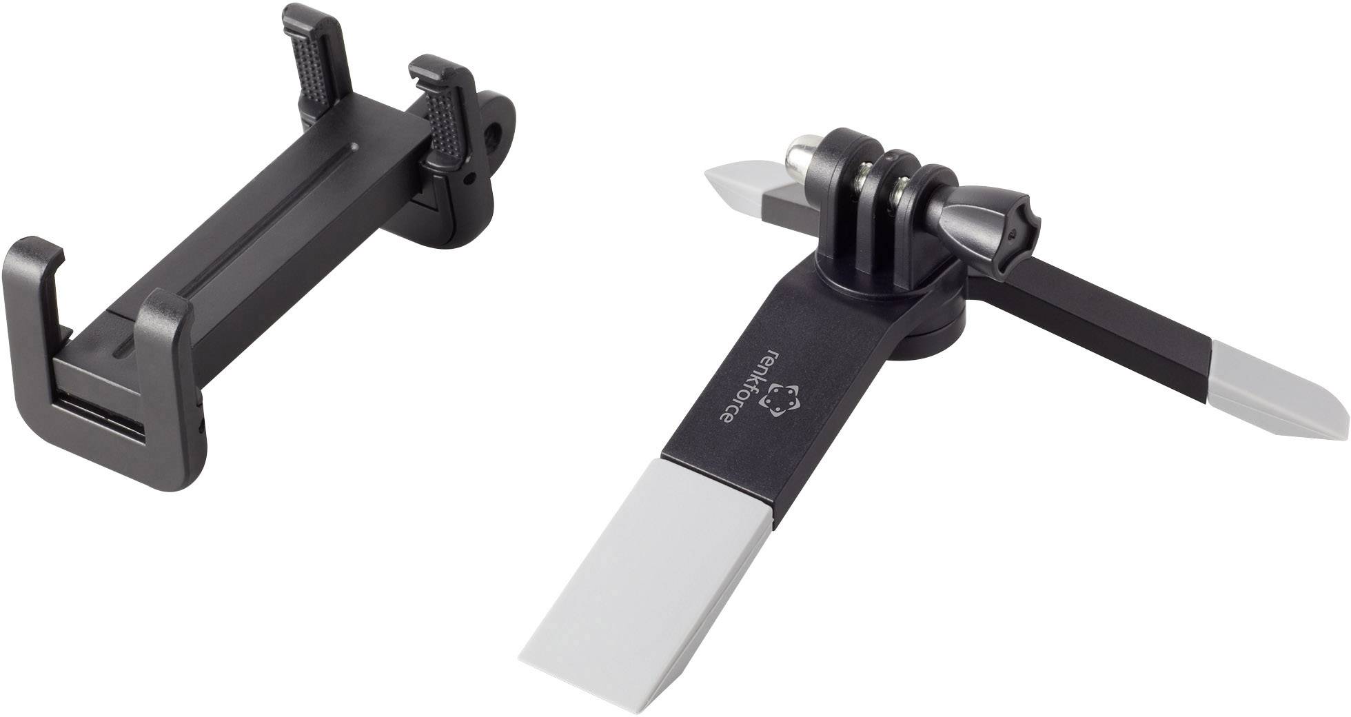 Ein Fahrrad-Ausrichtwerkzeug bestehend aus einem Halterungsmechanismus und einem justierbaren Arm zur genauen Positionierung.