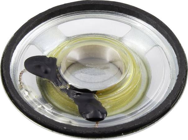 TRU Components 1.57 Zoll 4 cm Kleinlautsprecher 1 W 8 Ω Kunststoff-Membran, Feuchtigkeitsbeständig