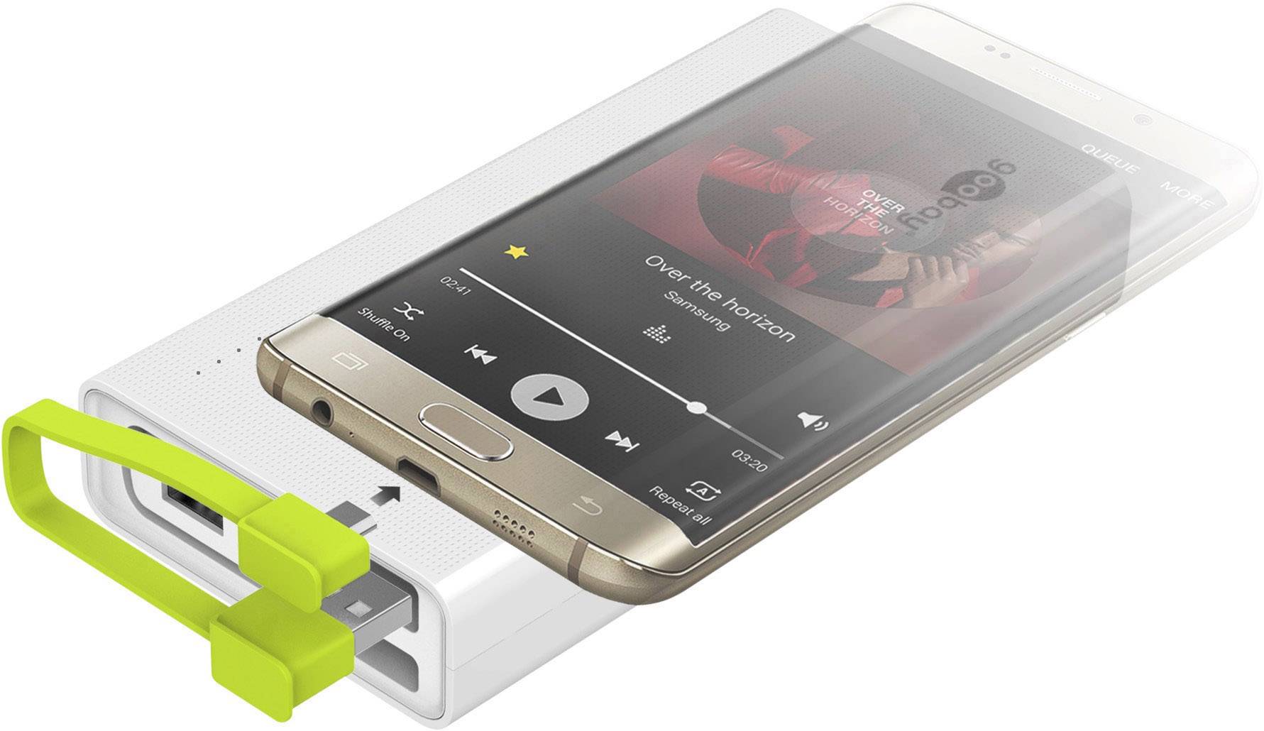 Goobay PowerBank 20.0 Powerbank 20000 mAh LiPo Weiß