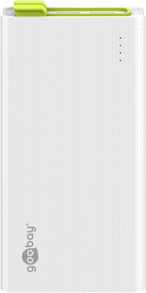Goobay PowerBank 20.0 Powerbank 20000 mAh LiPo Weiß