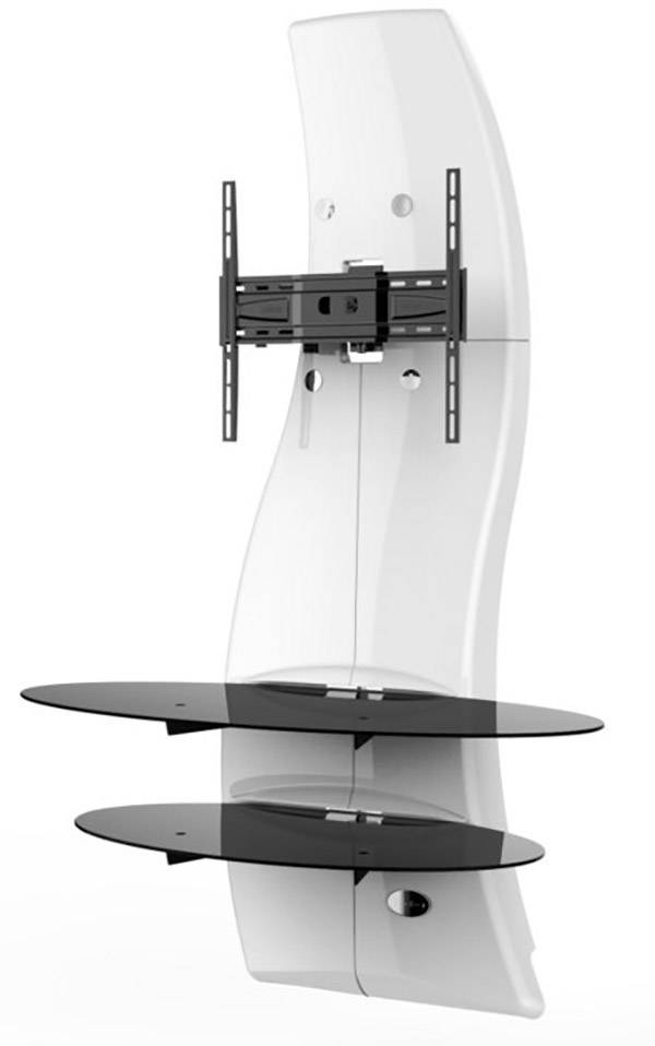 Meliconi Ghost Design 2000 Rotation White TV-Wandhalterung 81,3cm (32") - 160,0cm (63") Neigbar+Schwenkbar, Rotierbar
